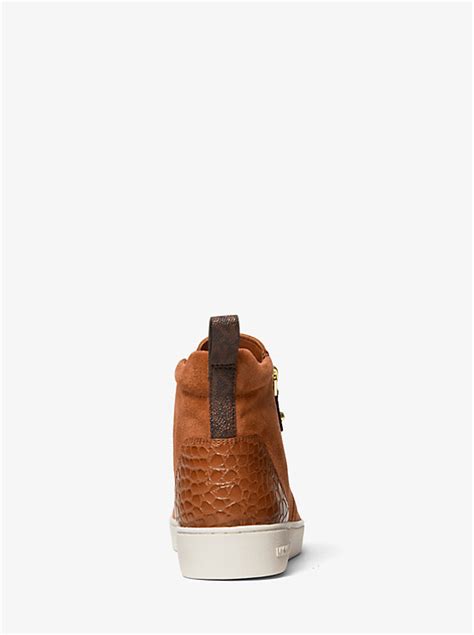 michael michael kors clay suede high-top sneaker|macy's Michael Kors.